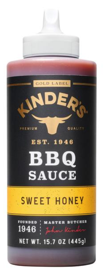 Kinder's Sweet Honey BBQ Sauce 15.7oz