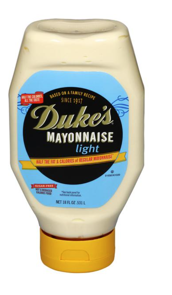Duke's Light Mayonnaise Squeeze Bottle 18oz