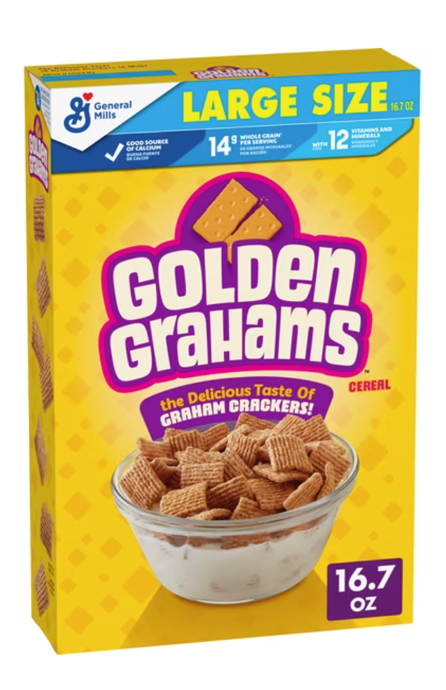 Golden Graham Cereal LARGE SIZE 16.7OZ