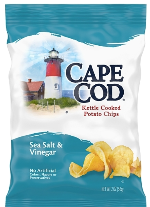 Cape Cod Potato Chips Sea Salt & Vinegar 2oz