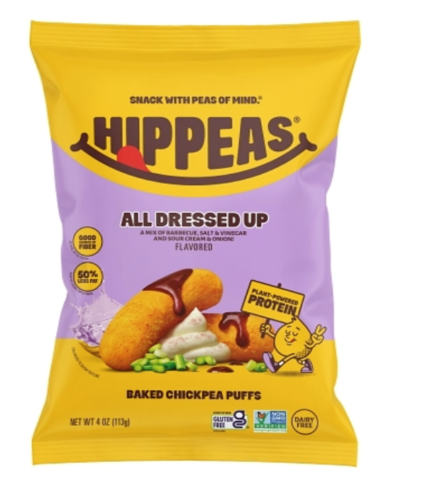 Hippeas All Dressed Up Puffs 4oz
