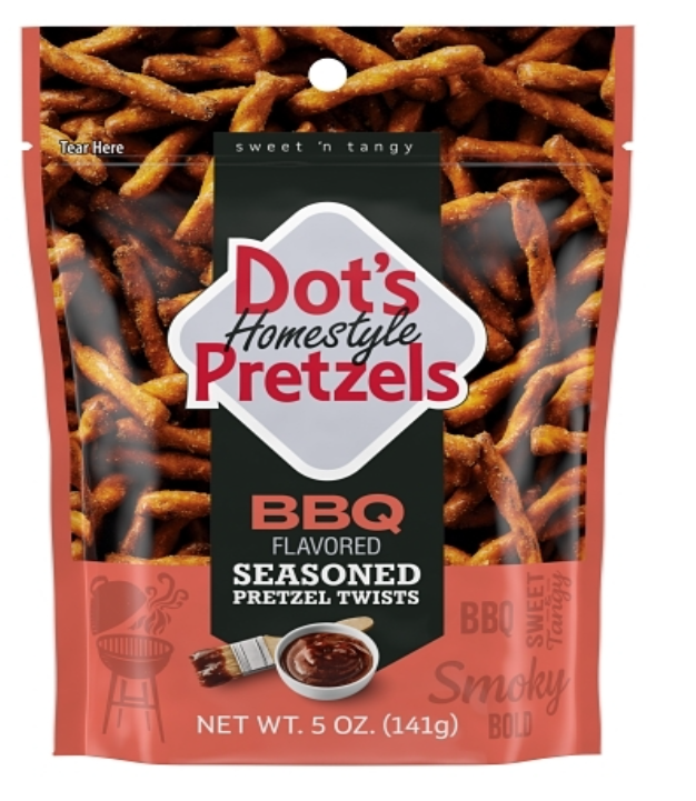 Dot's Homestyle Pretzels Bbq Seasoned Pretzel Twists 5oz