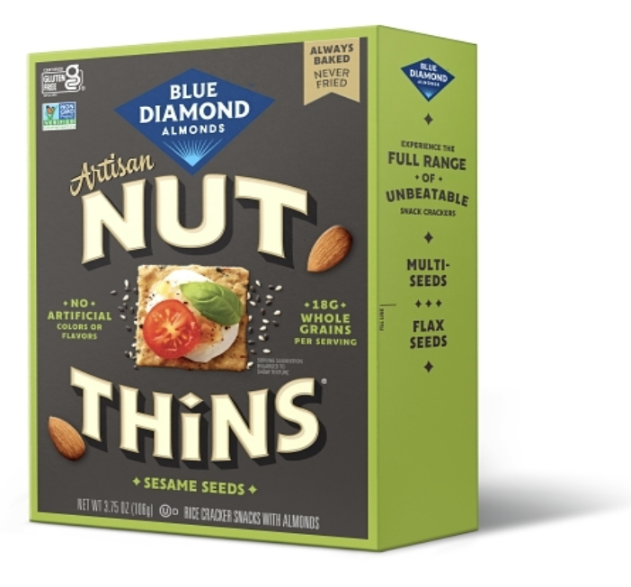 Nut Thins Artisan Sesame Seed Crackers 3.75oz