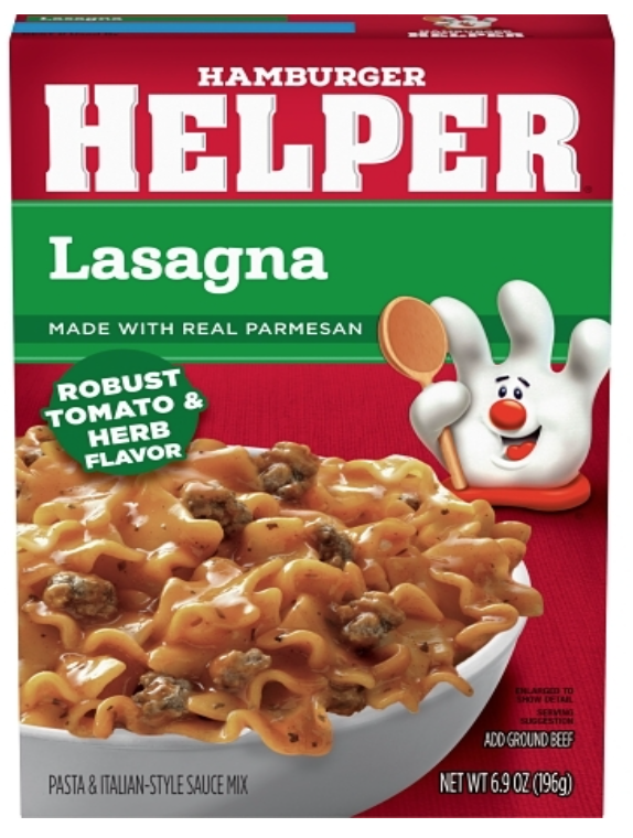 Hamburger Helper Pasta Lasagna 6.9oz