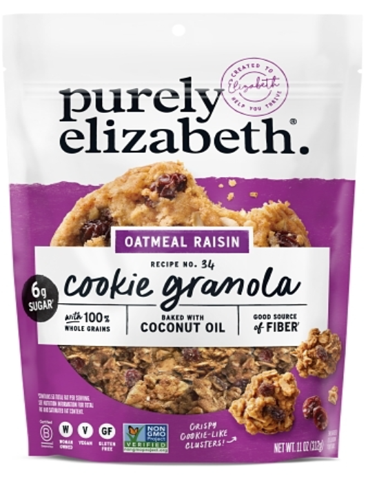 Purely Elizabeth Oatmeal Raisin Cookie Granola 11oz
