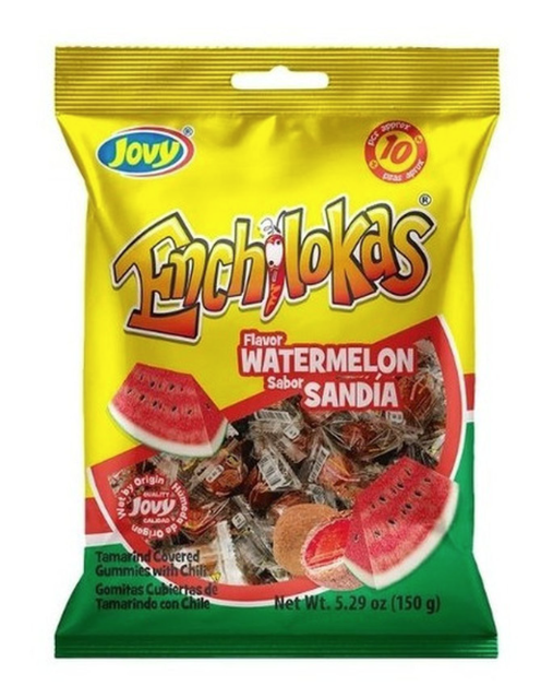 Jovy Enchilokas Watermelon Sandia Tamarind Covered Gummies 5.29oz