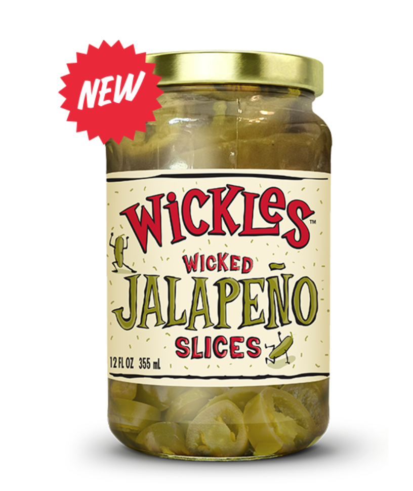Wickles Wicked Jalapeno Slices 12oz