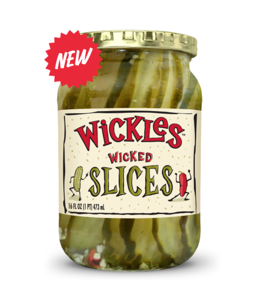 Wickles Wicked Pickle Slices 16oz