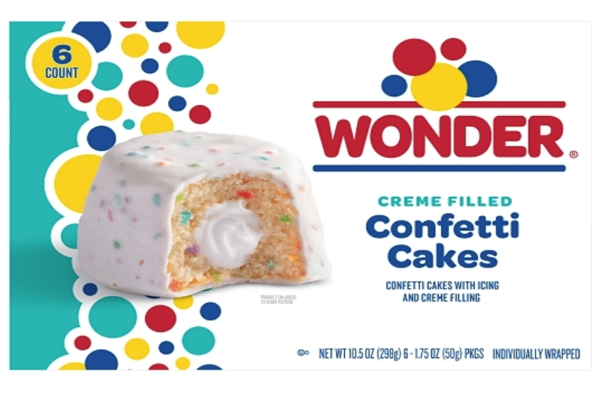 Wonder Confetti Cakes 6 Pack