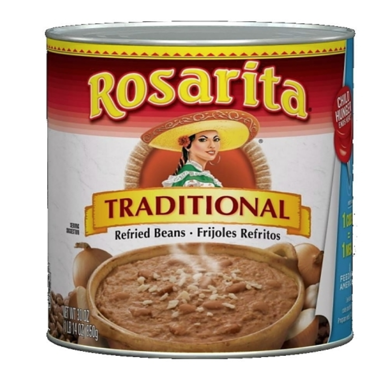 Rosarita Refried Traditional Beans 3oz