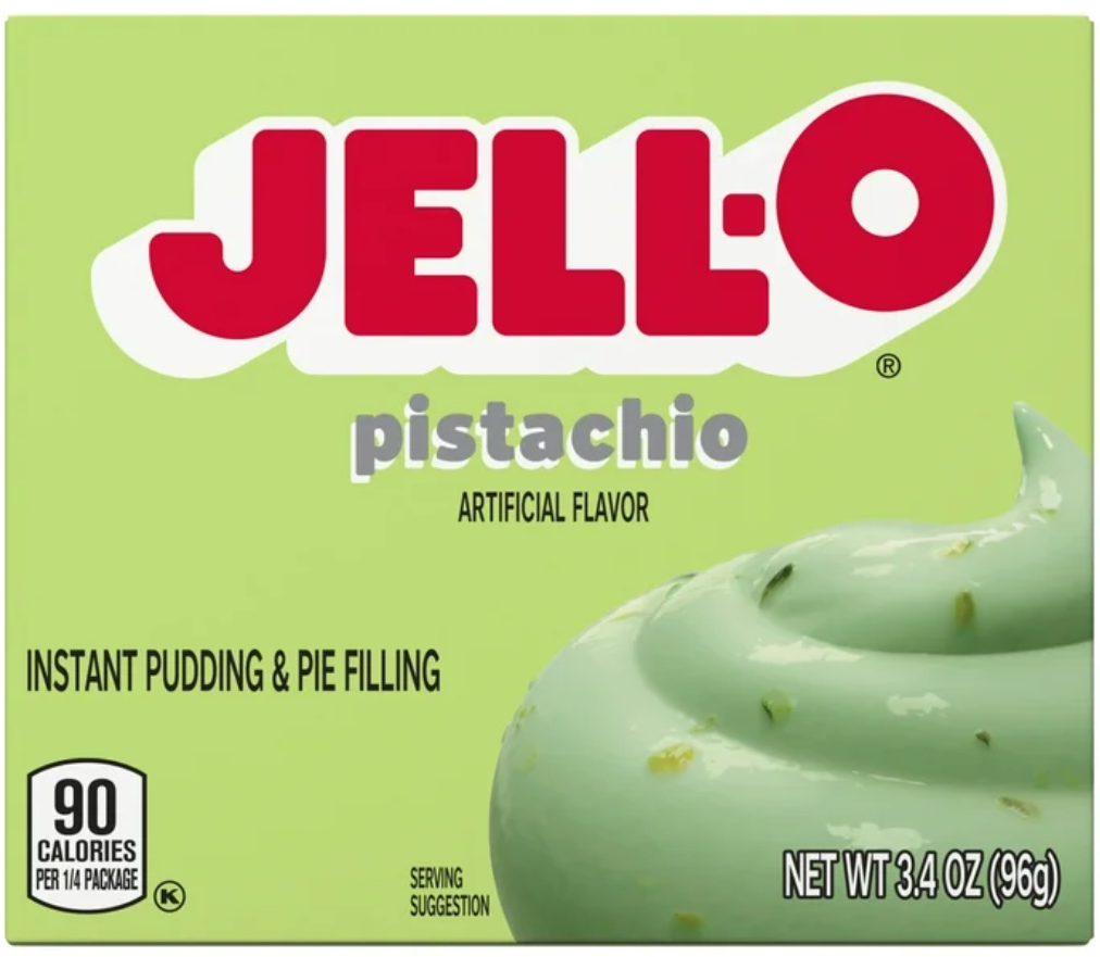 Jell-O Instant Pistachio Pudding Mix 3.4oz