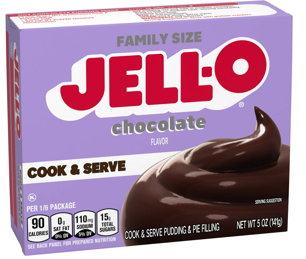 Jell-O Cook And Serve Pudding & Pie Filling Chocolate Flavor 5oz