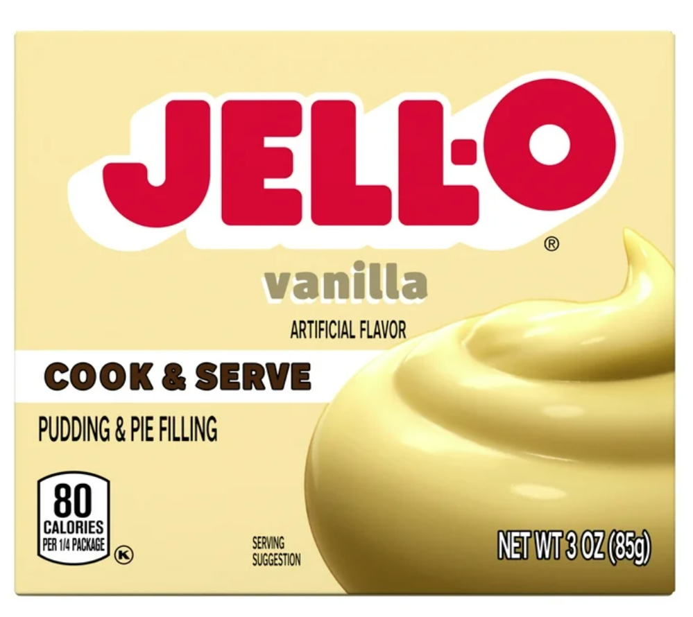 Jell-O Cook & Serve Vanilla Pudding Mix 3oz