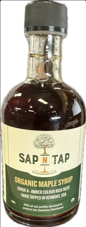 Sap N Tap Grade A Premium Maple Syrup 250ML