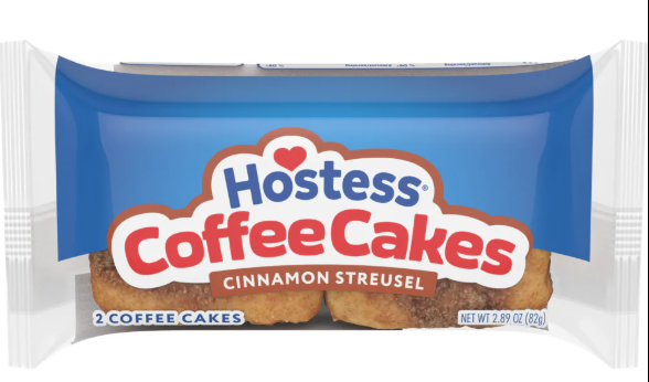 Hostess Cinnamon Streusel Coffee Cakes 2 Pack