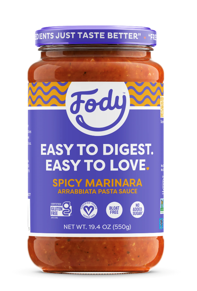 Fody Spicy Marinara Pasta Sauce 19.4oz