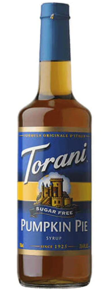 Torani Sugar Free Pumpkin Pie Syrup 25.4oz