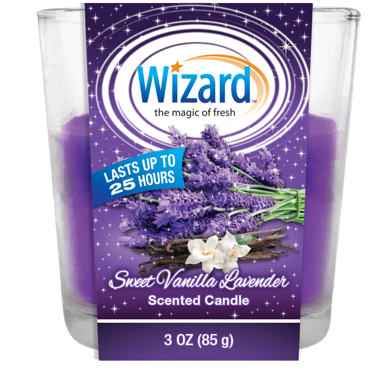 Wizard Sweet Vanilla Lavender Candle 3oz