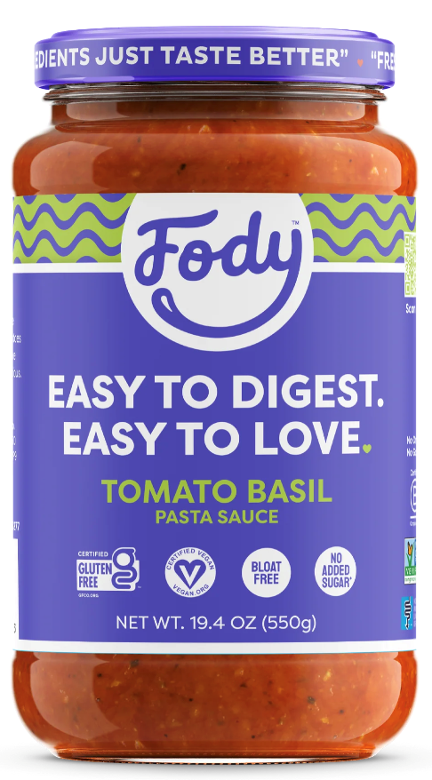 Fody Tomato Basil Pasta Sauce 19.4oz