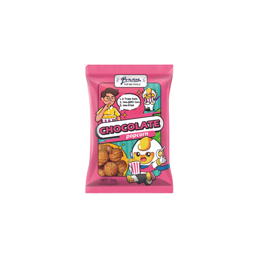 Pop Me Fatale Chocolate Popcorn 60g (BEST BY: MAY 25)