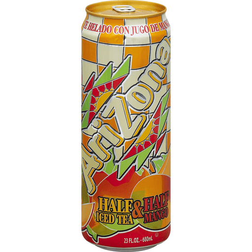 Arizona Half & Half Iced Tea Mango 22oz