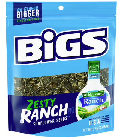 Bigs Zesty Ranch Sunflower Seeds 5.35oz