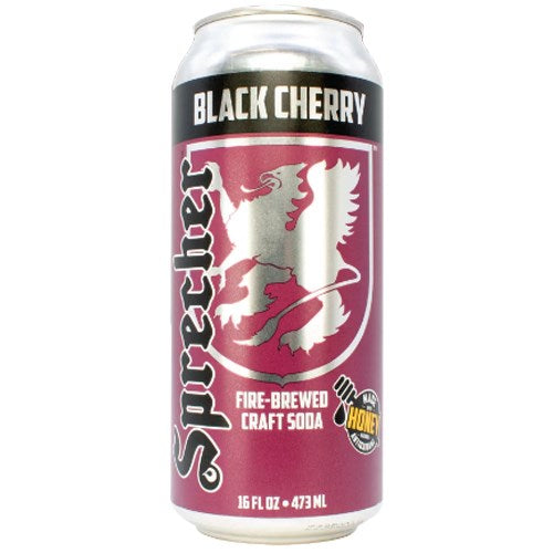 Sprecher Black Cherry Soda 16oz