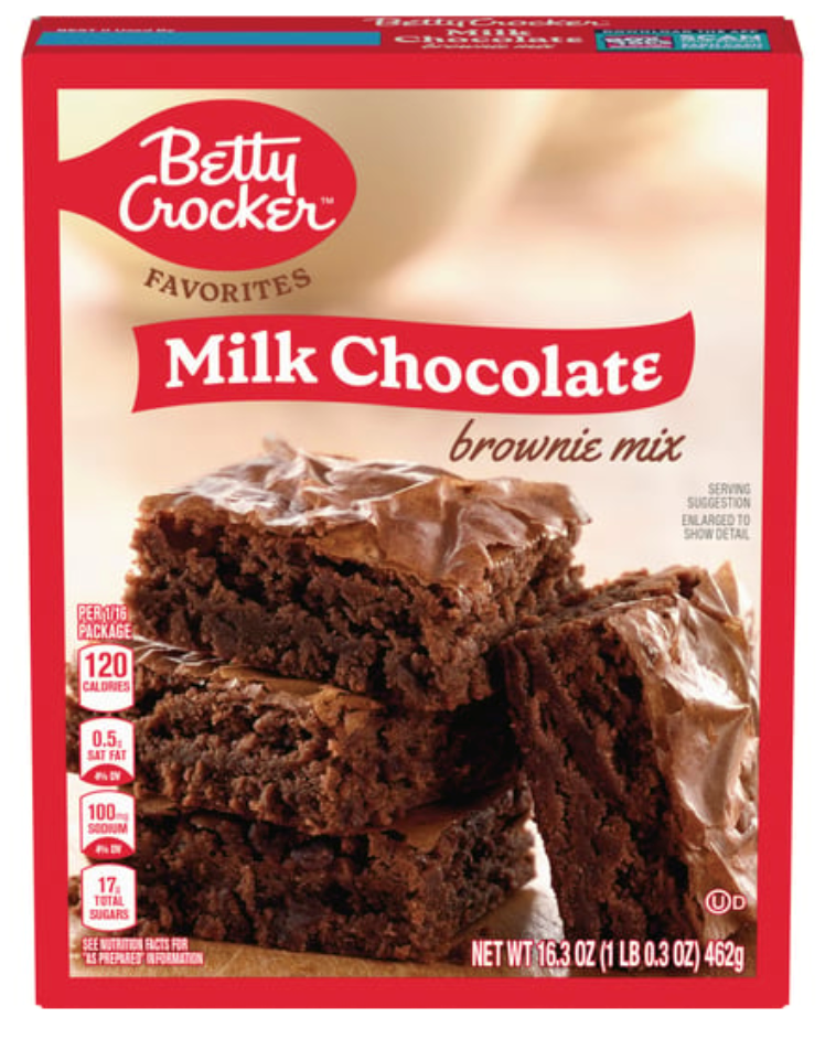 Betty Crocker Favorites Milk Chocolate Brownie Mix 16.3oz (BEST BY: OCT 25)