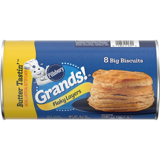 Pillsbury Grands! Flaky Layers Butter Tastin' Biscuits 8ct (Click & Collect Only) (BEST BY:JUN25)