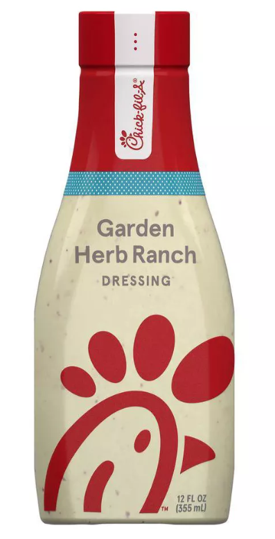 Chick-Fil-A Garden Herb Ranch Dressing 12oz
