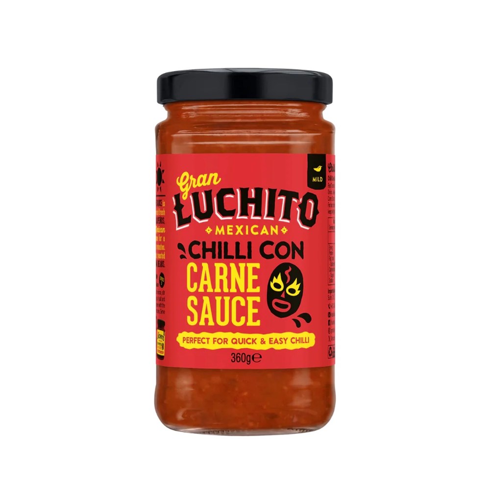 Gran Luchito Chilli Con Carne Sauce 12.7oz