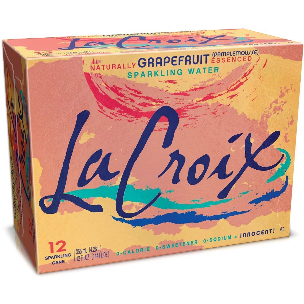 La Croix Grapefruit (Pamplemousse) 12 Pack / 12oz cans