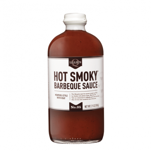 Lillie's Q Hot Smoky BBQ Sauce 380g