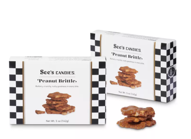 See's Candies Peanut Brittle 5oz