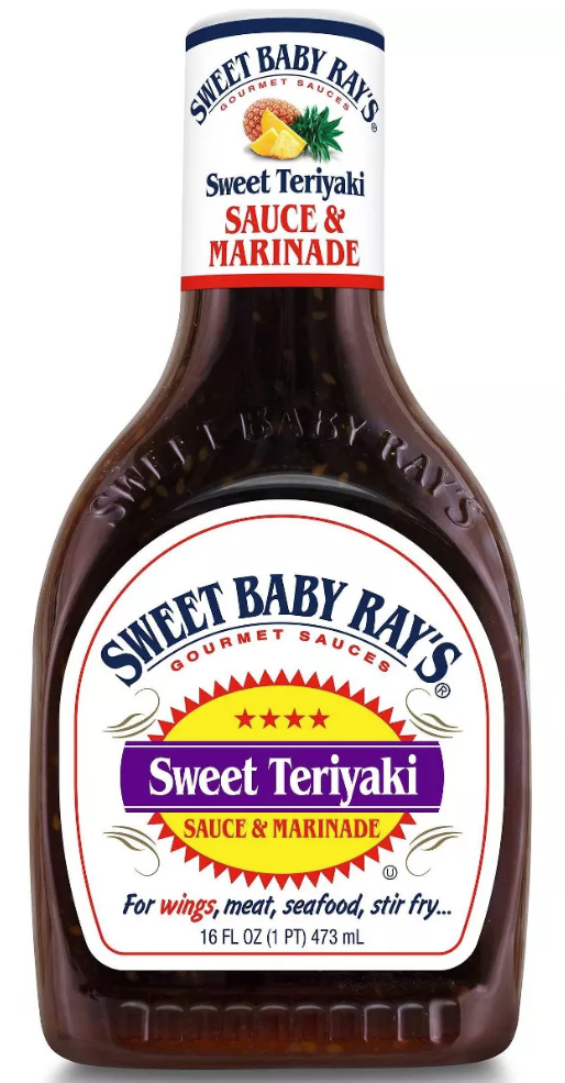 Sweet Baby Ray's Sweet Teriyaki Marinade & Wing Sauce 16oz
