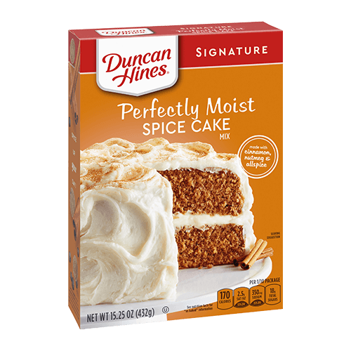 Duncan Hines Signature Perfectly Moist Spice Cake Mix 15.25oz