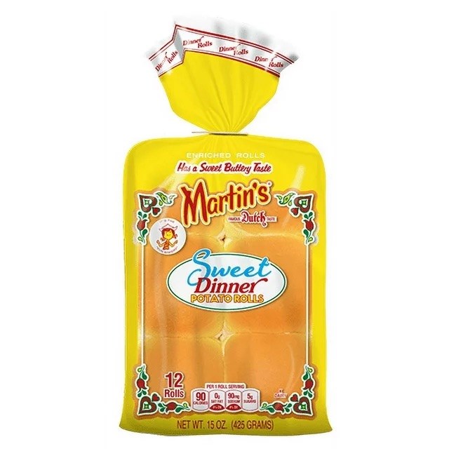 Martin's Sweet Dinner Potato Rolls 12 Pack The Small Ones