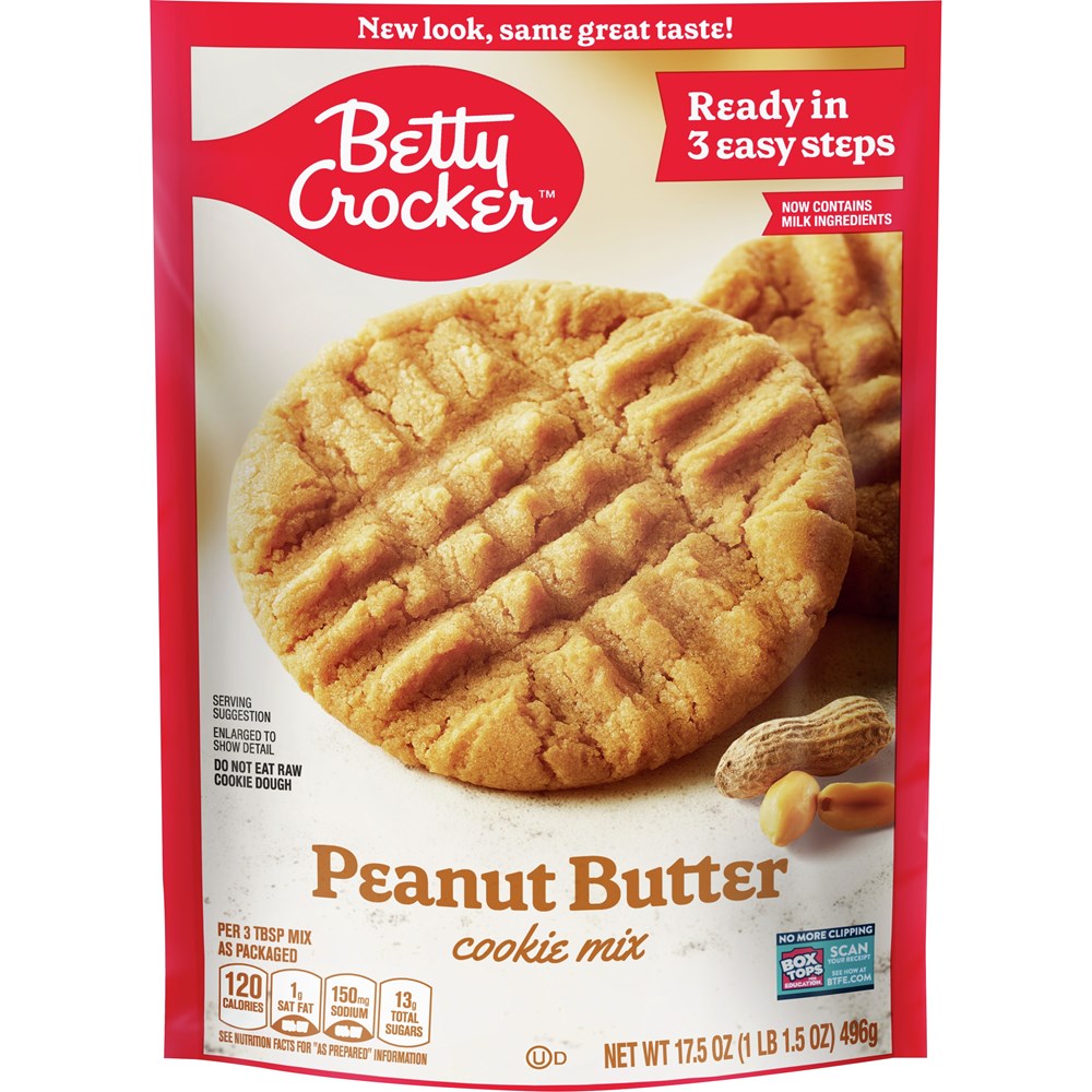 Betty Crocker Peanut Butter Cookie Mix 17.5oz