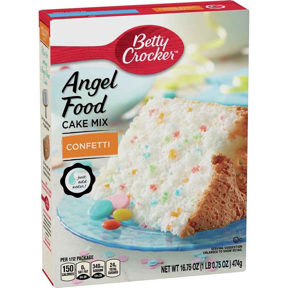 Betty Crocker Confetti Angel Food Cake Mix 16.75oz