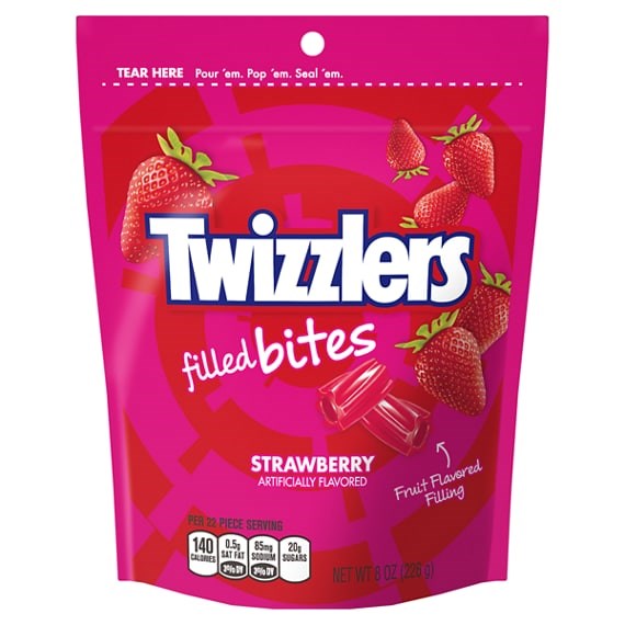 Twizzlers Strawberry Filled Bites 8oz