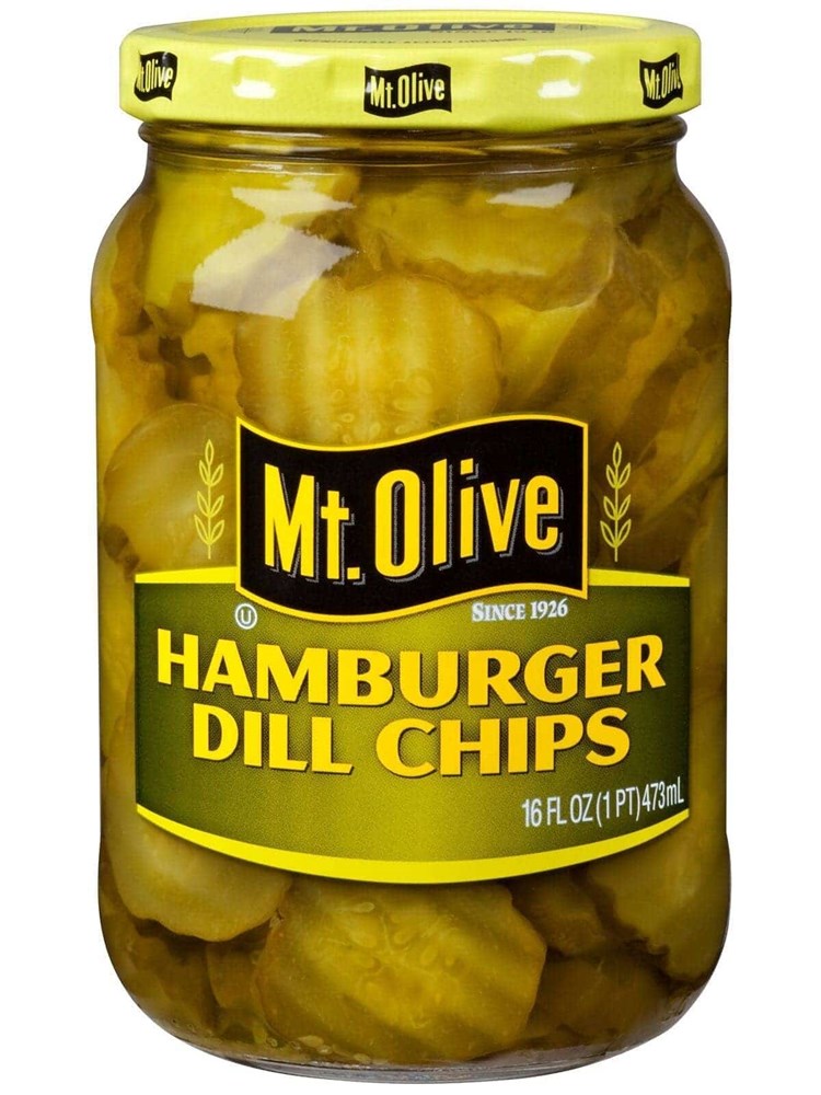 Mt. Olive Hamburger Dill Chips 16oz