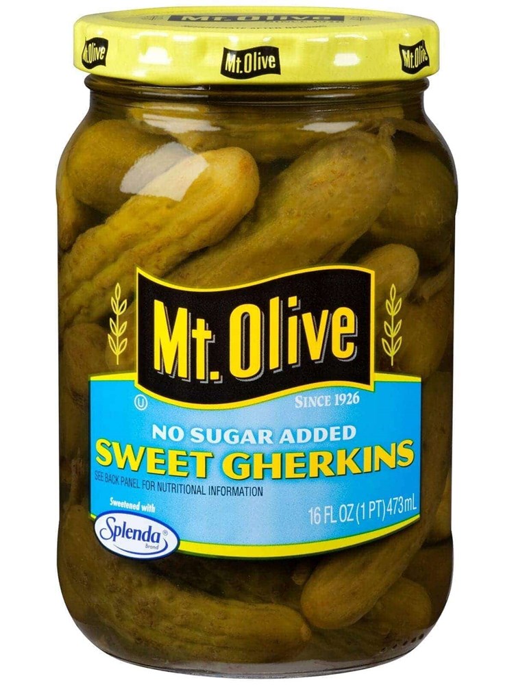 Mt. Olive No Sugar Added Sweet Gherkins 16oz