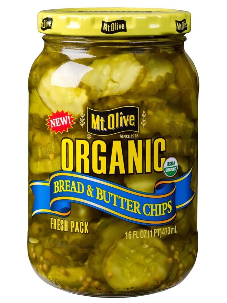 Mt. Olive Organic Bread & Butter Chips 16oz