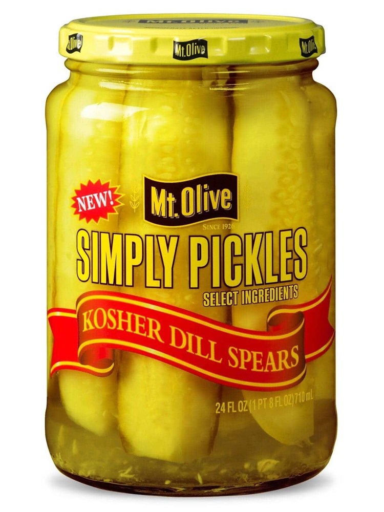 Mt. Olive Simply Pickles Kosher Dill Spears 24oz