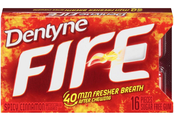 Dentyne Fire Spicy Cinnamon Gum 16pc