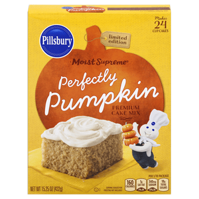 Pillsbury Perfectly Pumpkin Cake Mix 15.25oz