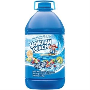 Hawaiian Punch Berry Blue Typhoon Plastic Bottle 1 Gallon (3.78L)