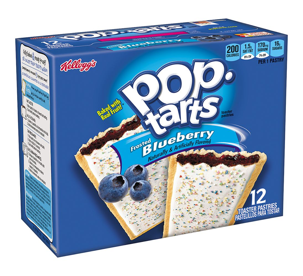 Pop Tarts Frosted Blueberry 12 Pack (BEST BY: MAY 25)