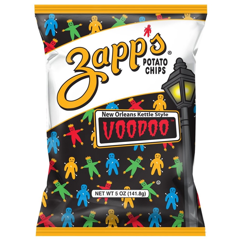 Zapp's Voodoo Kettle Style Potato Chips 4.75OZ