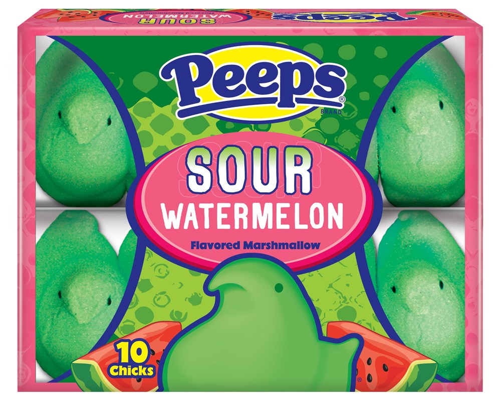 Peeps Sour Watermelon Chicks 10ct